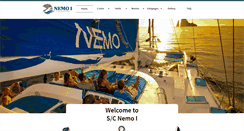 Desktop Screenshot of catamarannemo.com